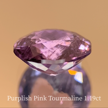 Purplish Pink Tourmaline 1.198ct