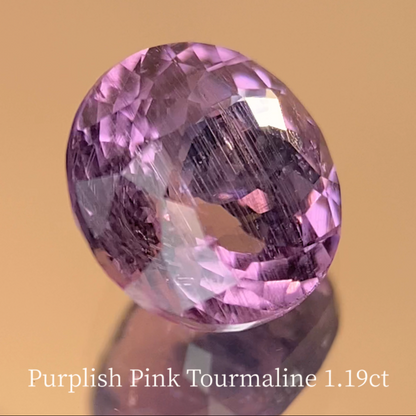 Purplish Pink Tourmaline 1.198ct