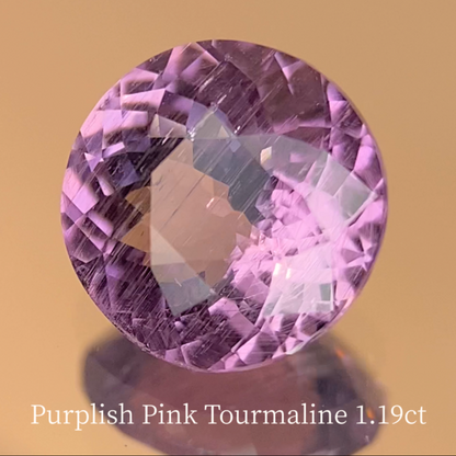 Purplish Pink Tourmaline 1.198ct