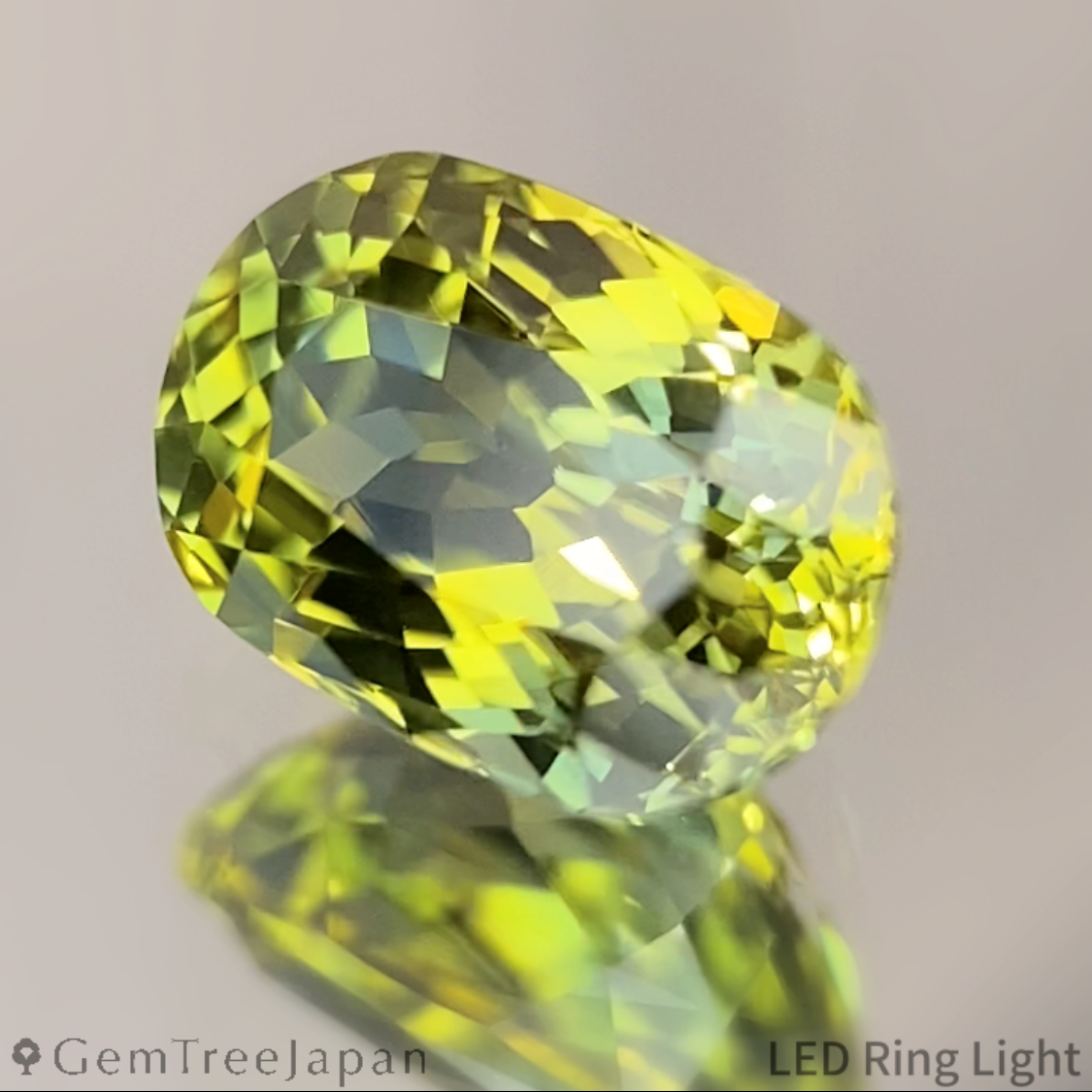 Greenish Yellow Sapphire 1.139ct / Kanchanaburi