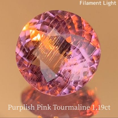 Purplish Pink Tourmaline 1.198ct