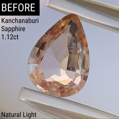 Un-Heat Sapphire 0.504ct / Kanchanaburi