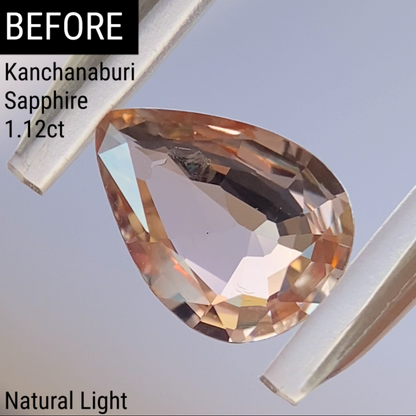 Un-Heat Sapphire 0.504ct / Kanchanaburi