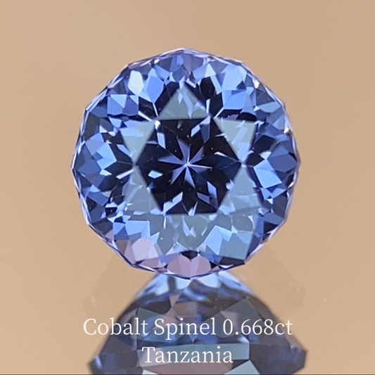 Cobalt Spinel 0.668ct / Tanzania