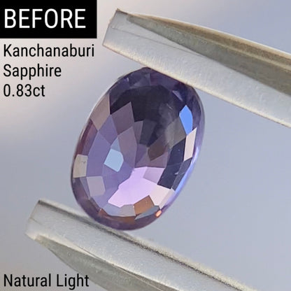 Purple Sapphire 0.558ct / Kanchanaburi