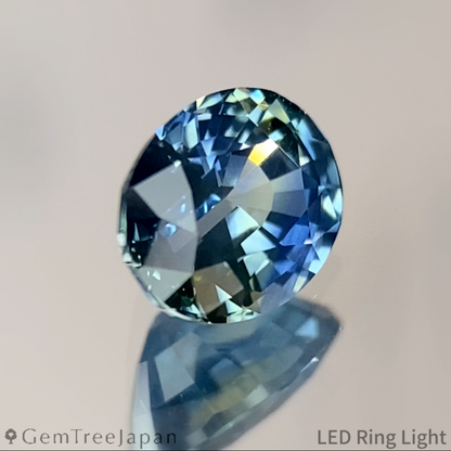 Greenish Blue Sapphire 0.812ct / Kanchanaburi