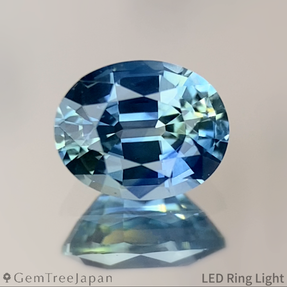 Greenish Blue Sapphire 0.812ct / Kanchanaburi