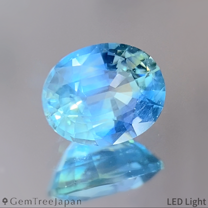 Greenish Blue Sapphire 0.812ct / Kanchanaburi