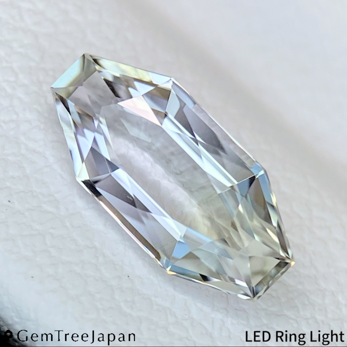 Pale Violet with Yellow Zoisite 1.308ct / Tanzania