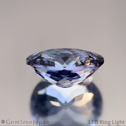Purplish Blue Sapphire 0.656ct / Kanchanaburi