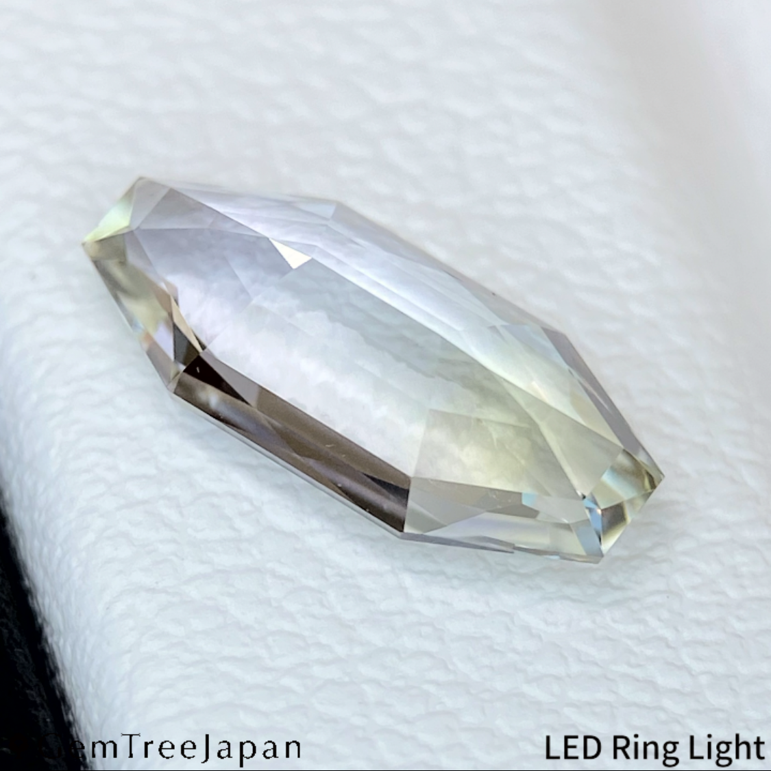 Pale Violet with Yellow Zoisite 1.308ct / Tanzania
