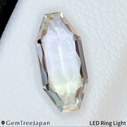 Pale Violet with Yellow Zoisite 1.308ct / Tanzania