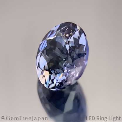 Purplish Blue Sapphire 0.656ct / Kanchanaburi