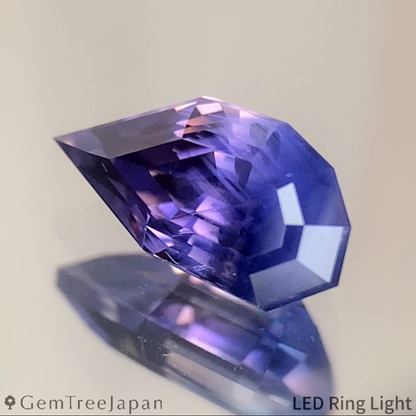 【Flame Frame】Un-Heat Sapphire 1.107ct / Kanchanaburi