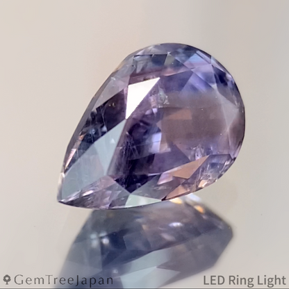 【from Rough】Unheated Sapphire 1.243ct / Kanchanaburi