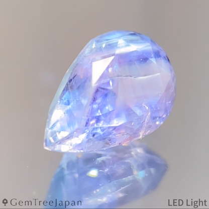 【from Rough】Unheated Sapphire 1.243ct / Kanchanaburi