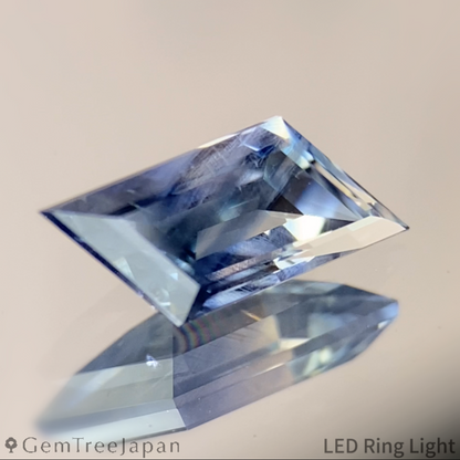 [from Rough] Unheated Sapphire 0.893ct / Kanchanaburi