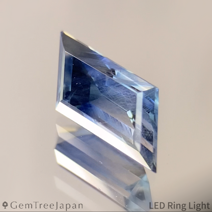 [from Rough] Unheated Sapphire 0.893ct / Kanchanaburi
