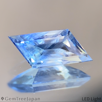 [from Rough] Unheated Sapphire 0.893ct / Kanchanaburi