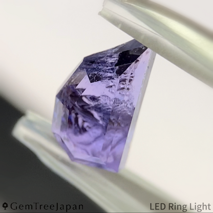 【Table & rough】Un-Heat Sapphire 2.033ct / Kanchanaburi