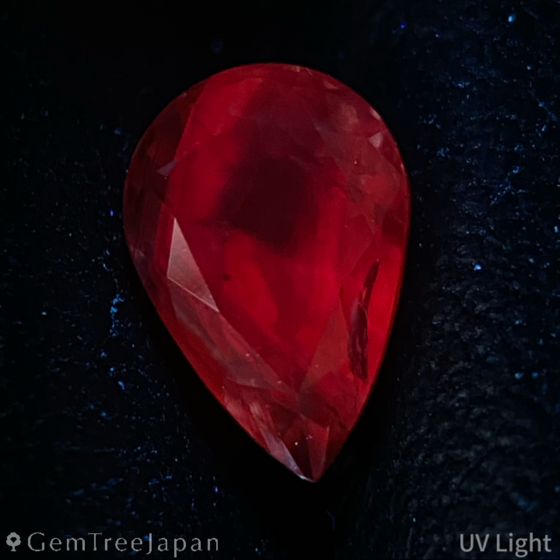 【from Rough】Unheated Sapphire 1.243ct / Kanchanaburi
