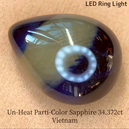 Un-Heat Parti-Color Sapphire 34.372ct / Vietnam