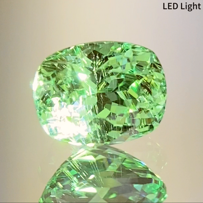 UV Change Tsavorite 0.758ct / Tanzania