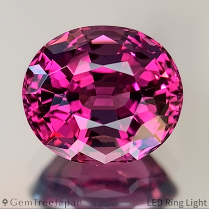 【SP Trial Price】"Table Cube Cut 2" Rhodolite Garnet 2.252ct / Tanzania