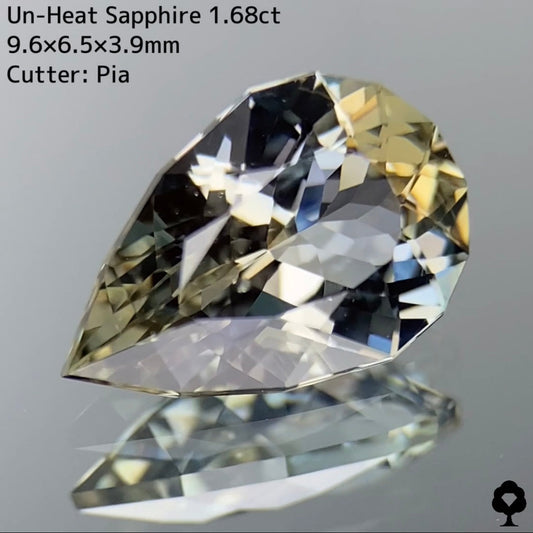 【お客さま専用】非加熱サファイア1.68ct★9月誕生石ライブ限定プライス★