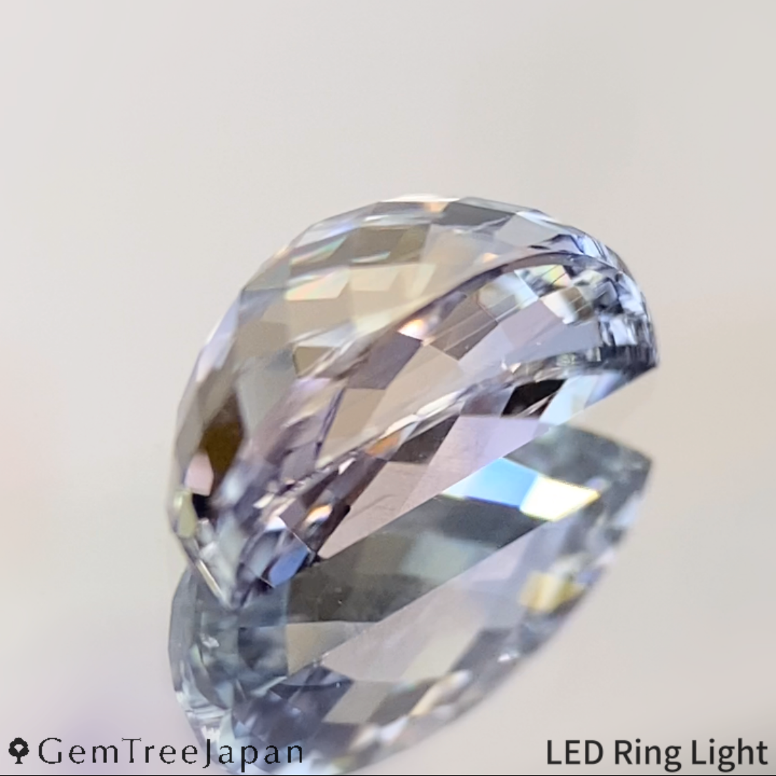"Sleepy Rainbow" Un-Heat Parti-Color Sapphire 1.439ct / Kanchanaburi (Thailand)