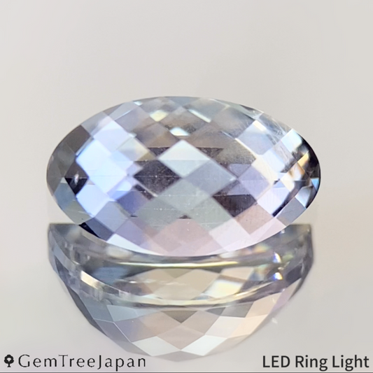"Sleepy Rainbow" Un-Heat Parti-Color Sapphire 1.439ct / Kanchanaburi (Thailand)