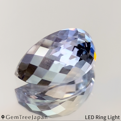"Sleepy Rainbow" Un-Heat Parti-Color Sapphire 1.439ct / Kanchanaburi (Thailand)