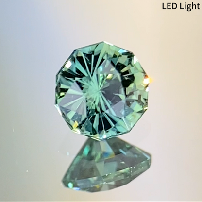 UV Tenebrescent Green Zircon 0.357ct