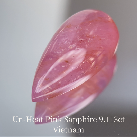 Un-Heat Pink Sapphire 9.113ct / Vietnam