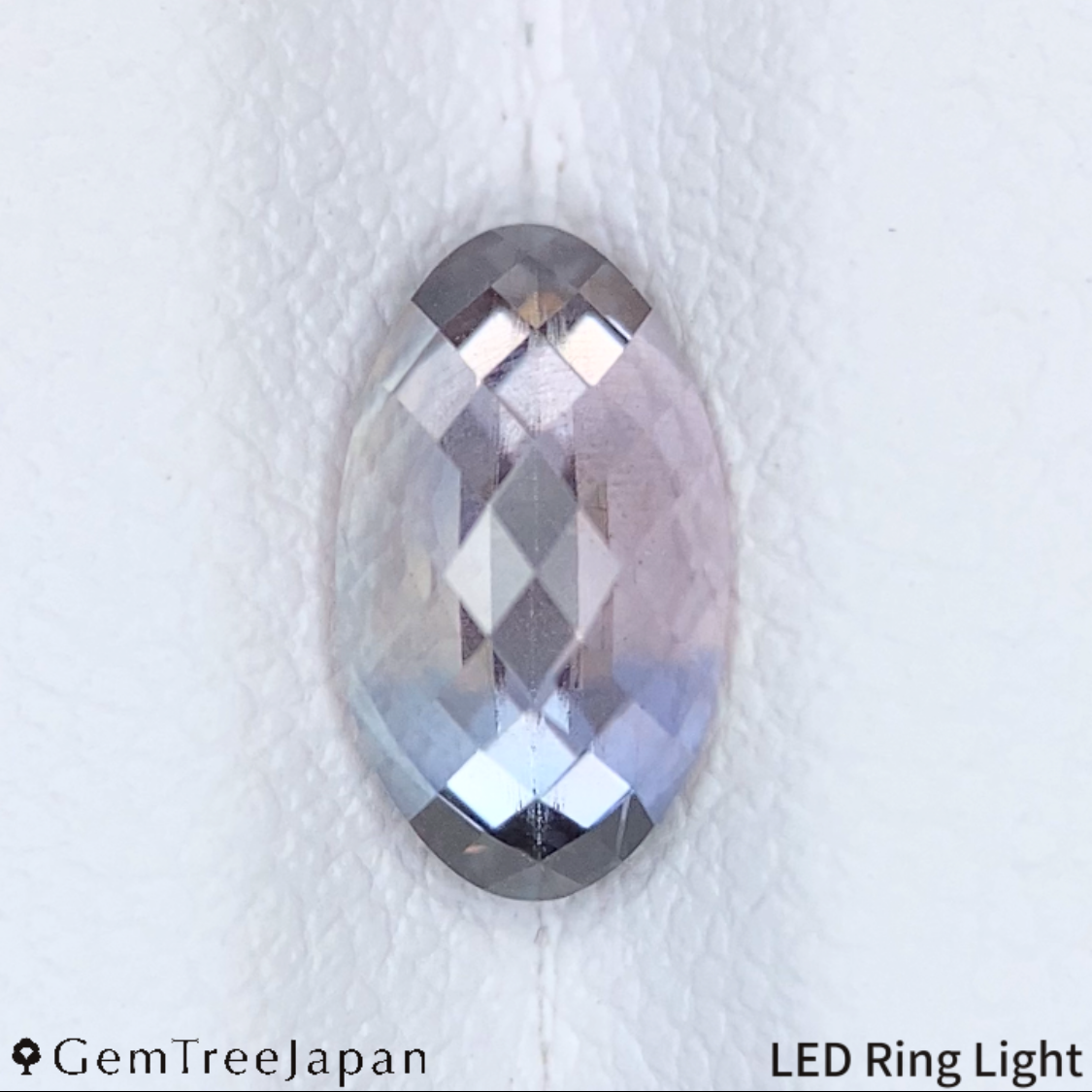 "Sleepy Rainbow" Un-Heat Parti-Color Sapphire 1.439ct / Kanchanaburi (Thailand)