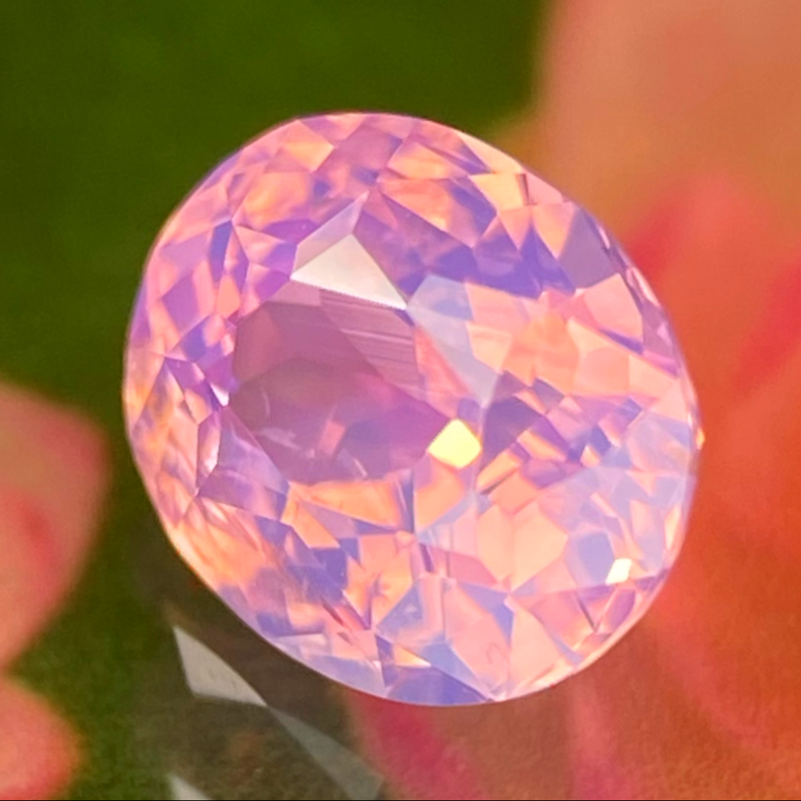 Un-Heat Silky Padparadscha Sapphire 0.658ct / Vietnam