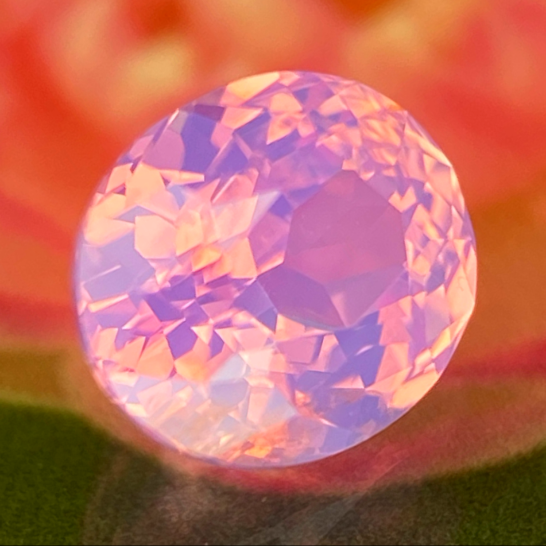 Un-Heat Silky Padparadscha Sapphire 0.658ct / Vietnam