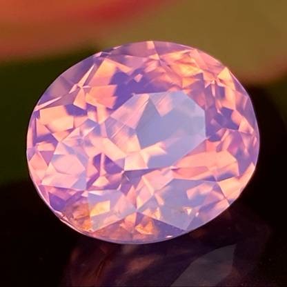 Un-Heat Silky Padparadscha Sapphire 0.658ct / Vietnam