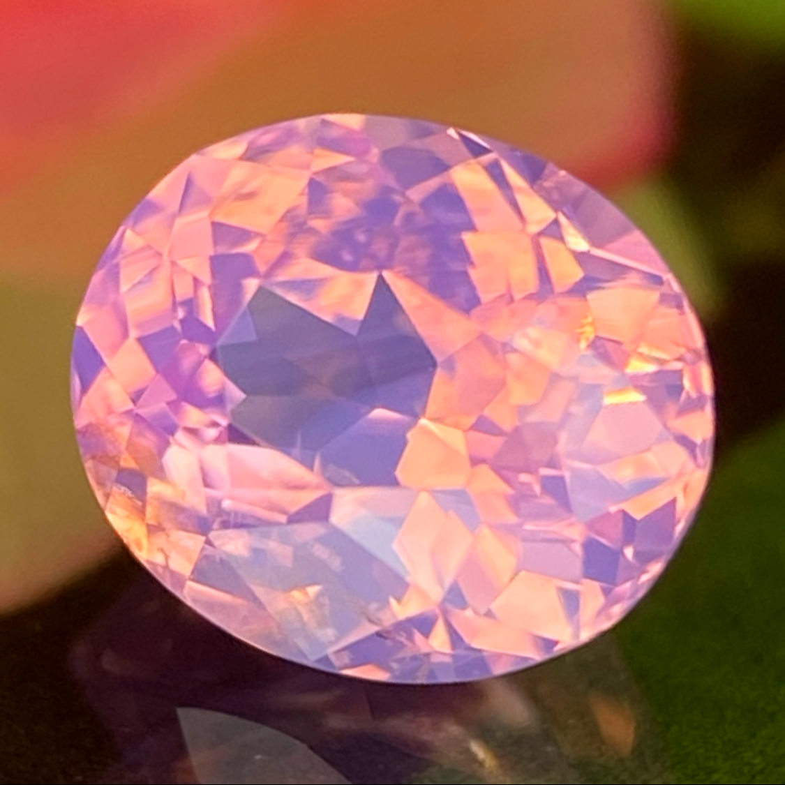 Un-Heat Silky Padparadscha Sapphire 0.658ct / Vietnam