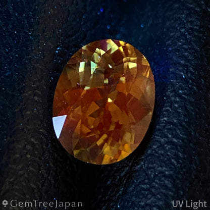 Un-Heat Parti-Color Sapphire 0.923ct / Kanchanaburi