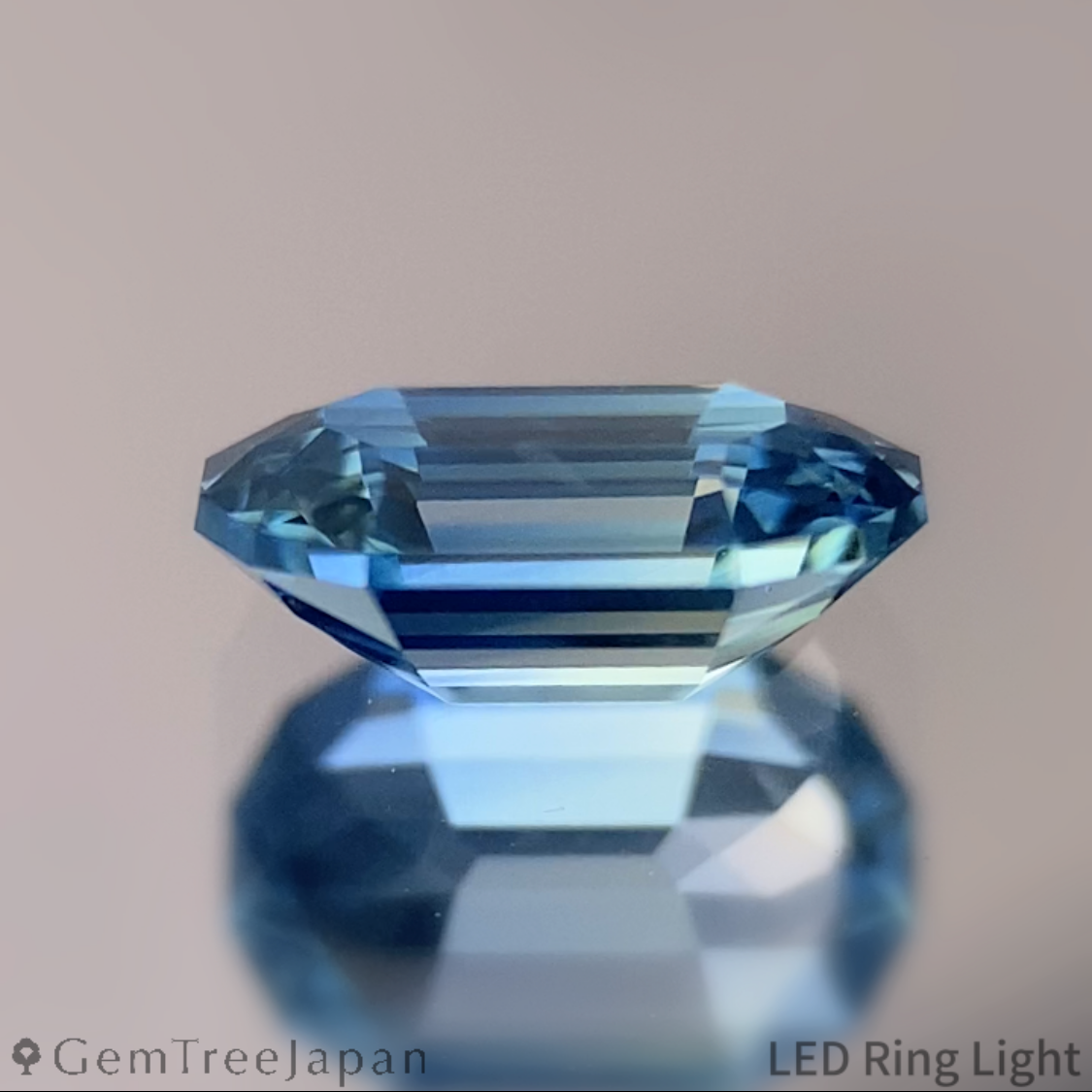 【Trial Price】"Ice Mint Blue" Sapphire 0.730ct / Kanchanaburi (Thailand)