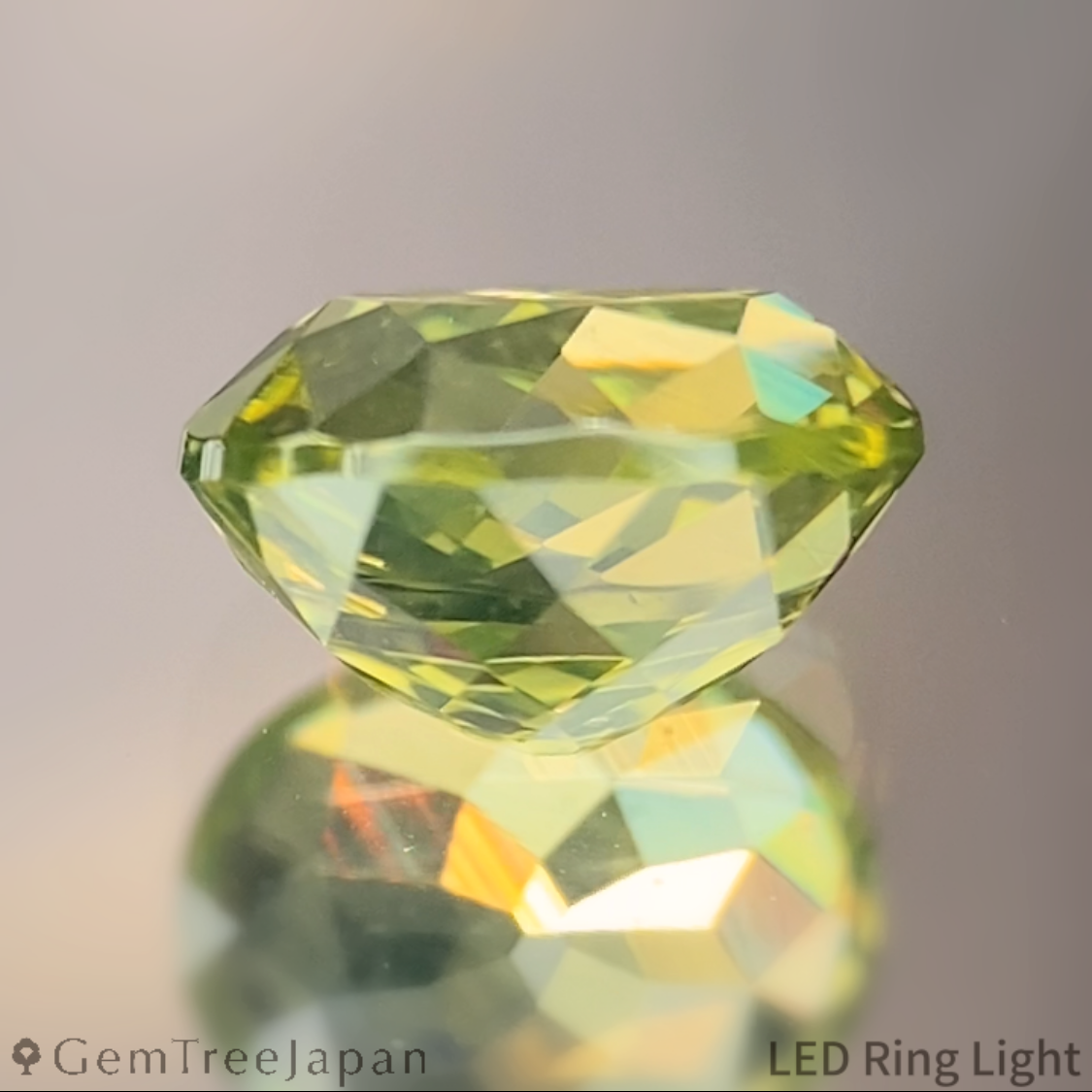 Greenish Yellow Zircon 1.283ct / Sri Lanka