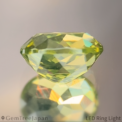 Greenish Yellow Zircon 1.283ct / Sri Lanka