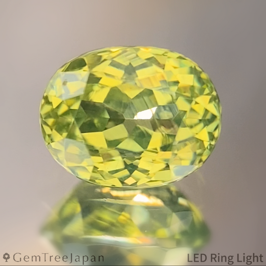 Greenish Yellow Zircon 1.283ct / Sri Lanka