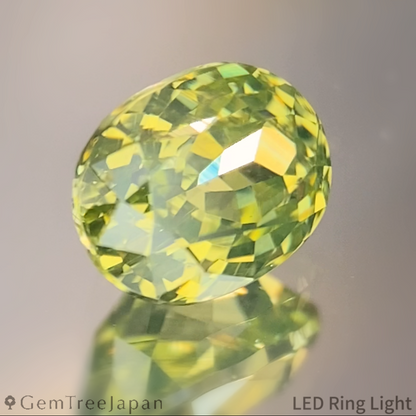 Greenish Yellow Zircon 1.283ct / Sri Lanka