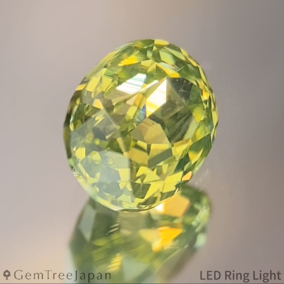 Greenish Yellow Zircon 1.283ct / Sri Lanka