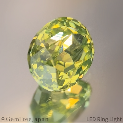 Greenish Yellow Zircon 1.283ct / Sri Lanka
