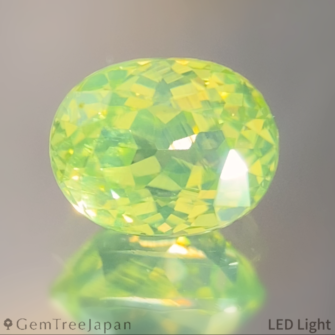 Greenish Yellow Zircon 1.283ct / Sri Lanka