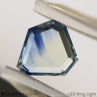 Parti-Color Sapphire 1.118ct / Kanchanaburi(Thailand)