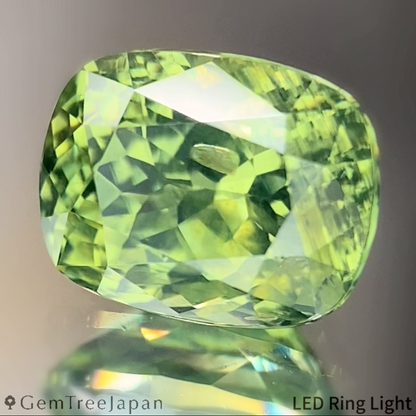Green Zircon 2.599ct / Sri Lanka